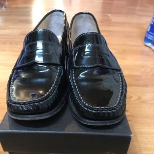 Cole Haan Black Patent Loafers 6